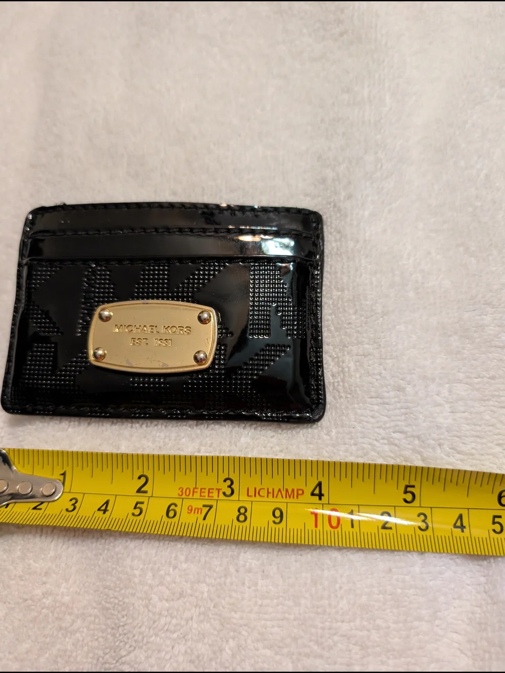 Michael Kors accessory compact gold